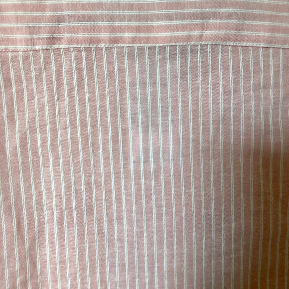 Alan Flusser Linen Cotton Long Sleeve Shirt. - Picture 8 of 11